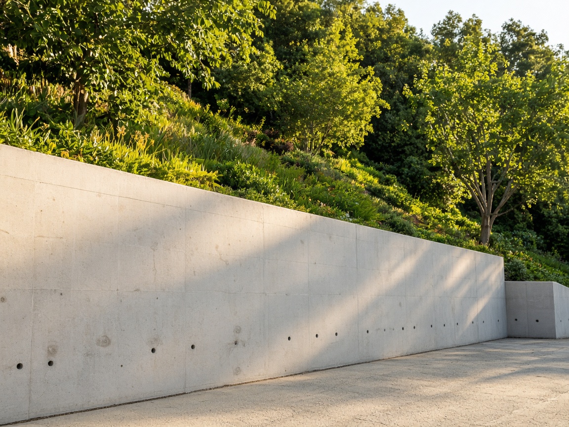 Concrete Retaining Walls
